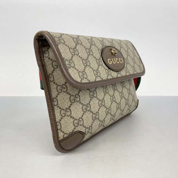 GUCCI Brown Canvas Fanny Pack - Picture 2 of 15